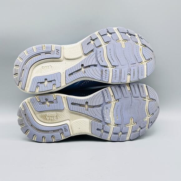 Brooks Ghost 14 Shoes Womens 10 Blue Mesh Running Sneakers Cushion Athletic - Picture 10 of 12